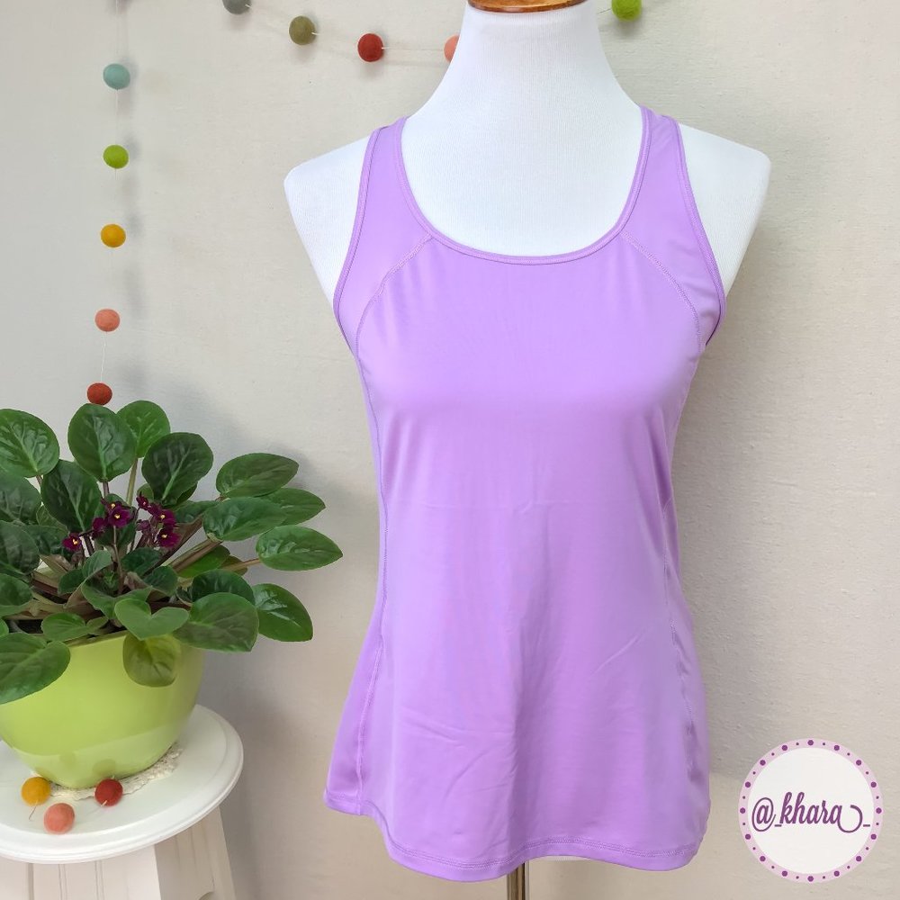 Victoria’s Secret VSX Cross-Back Purple Tank